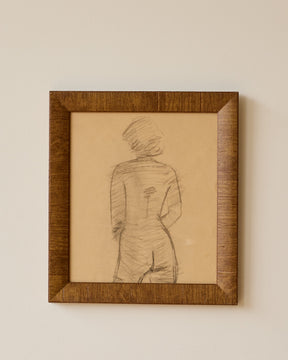 Figure Study in Pencil