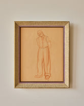 Vested Figure Study in Sepia