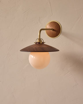 Edmund Wall Sconce - Black Walnut