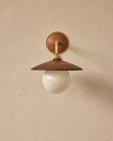 Edmund Wall Sconce - Black Walnut