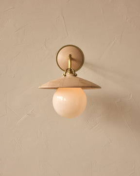 Edmund Wall Sconce - Clear Maple