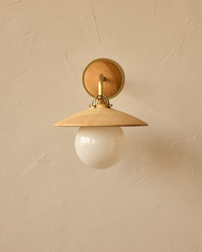 Edmund Wall Sconce - Natural Maple