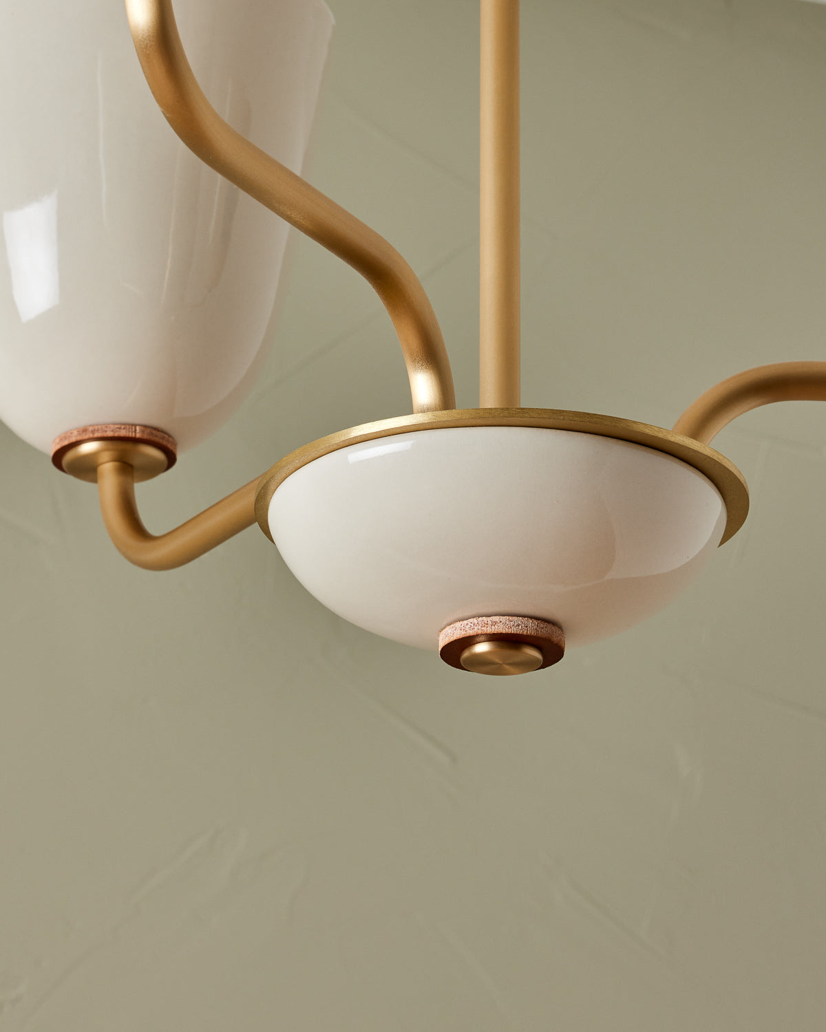 Lola - Petite Chandelier - Satin Brass