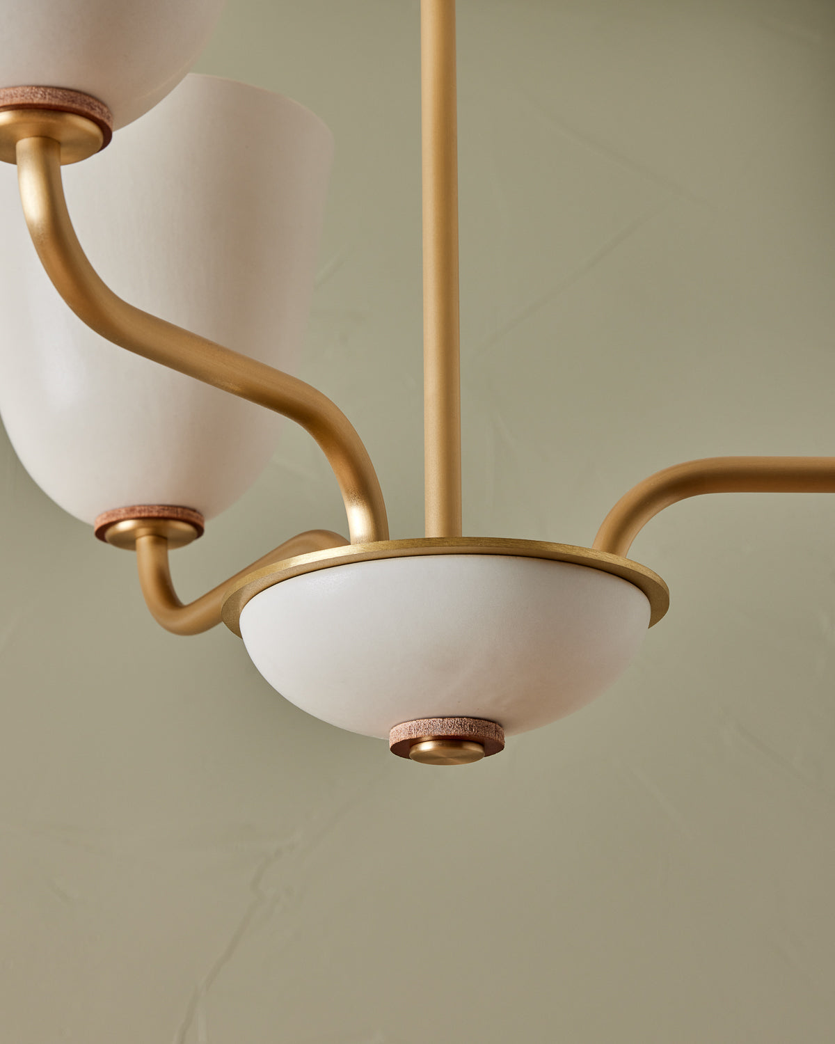 Lola - Petite Chandelier - Satin Brass