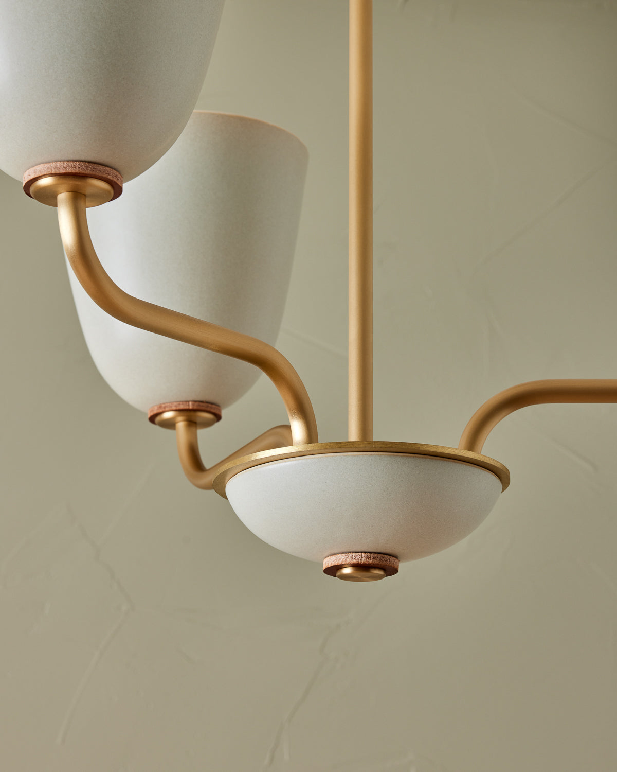 Lola - Petite Chandelier - Satin Brass