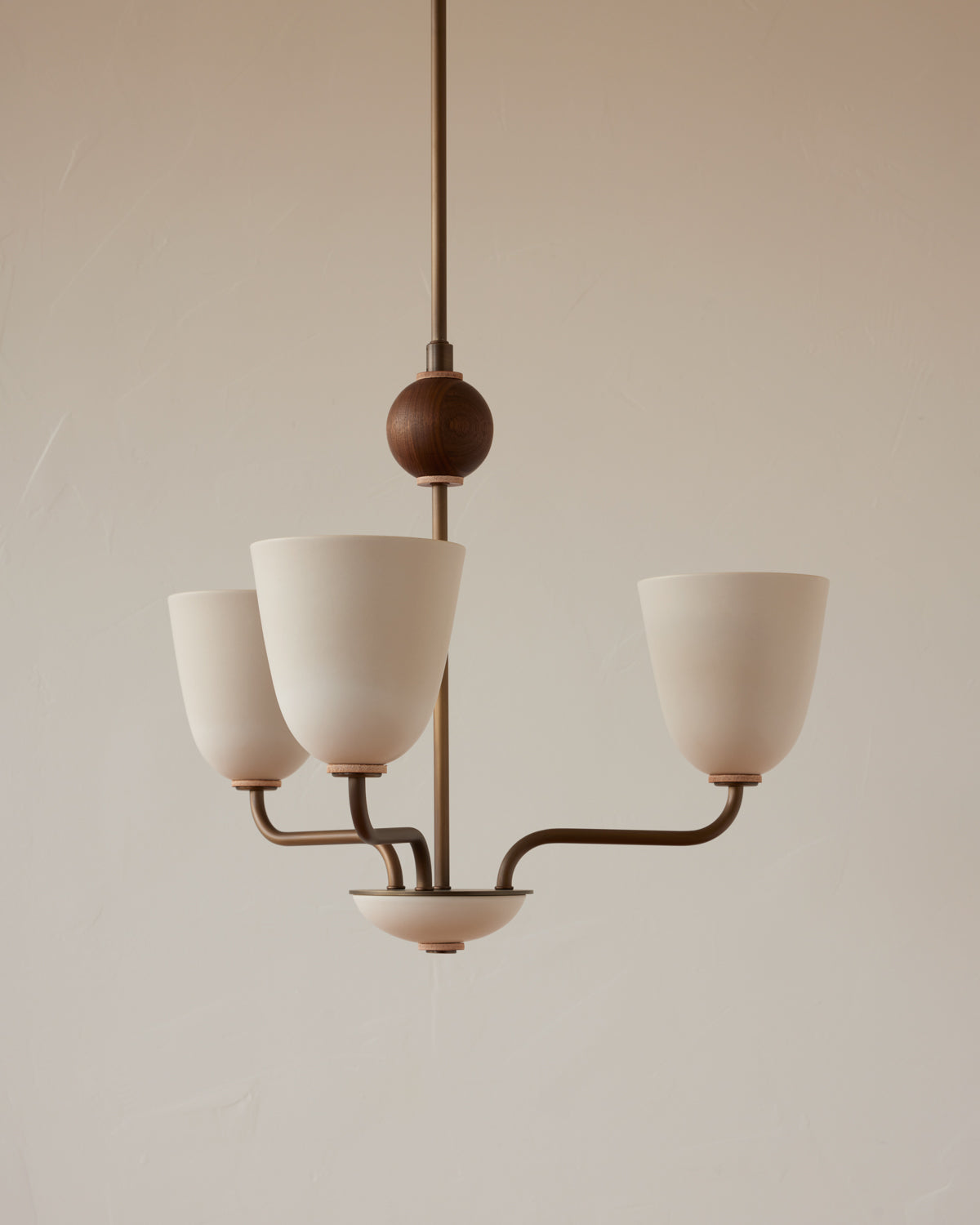 Lola - Petite Chandelier - Antique Brass