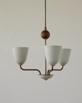 Lola - Petite Chandelier - Antique Brass