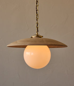 Edmund Pendant Light - 18" Clear Maple