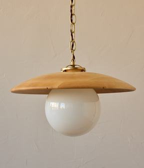 Edmund Pendant Light - 18" Natural Maple