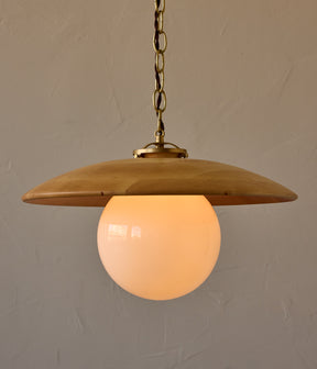 Edmund Pendant Light - 18" Natural Maple