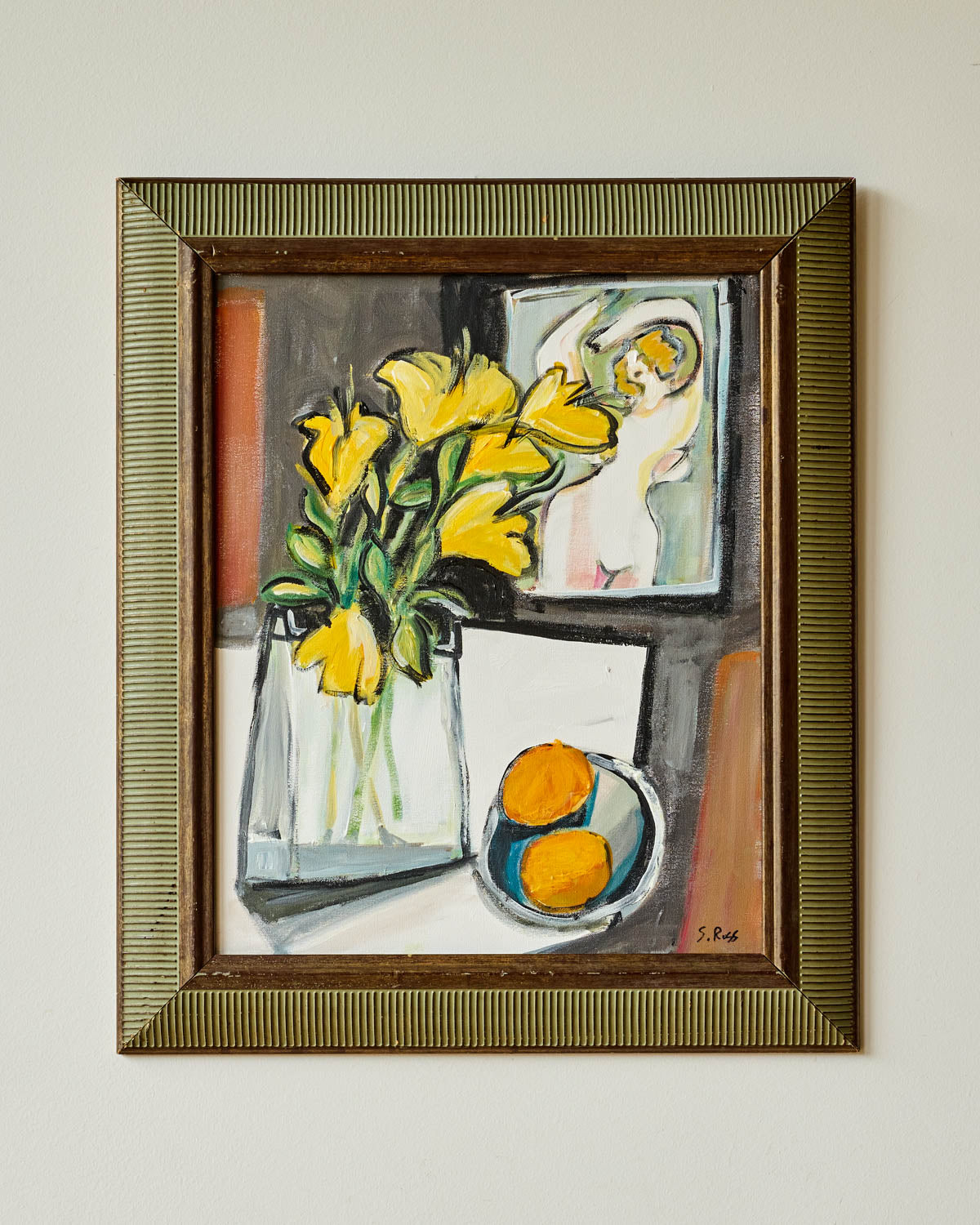 Yellow Flowers & Oranges