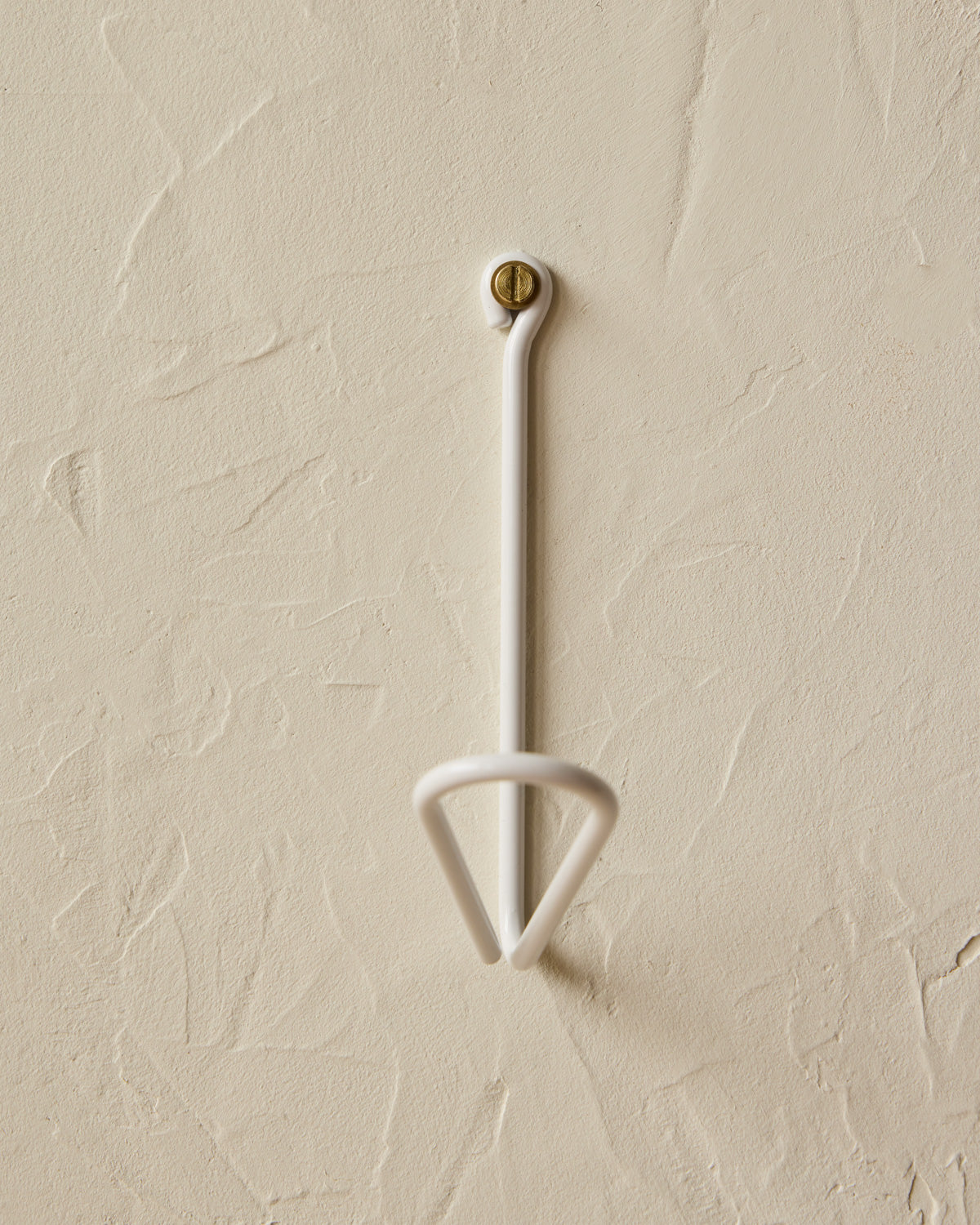 Wendel Wire Hook - White