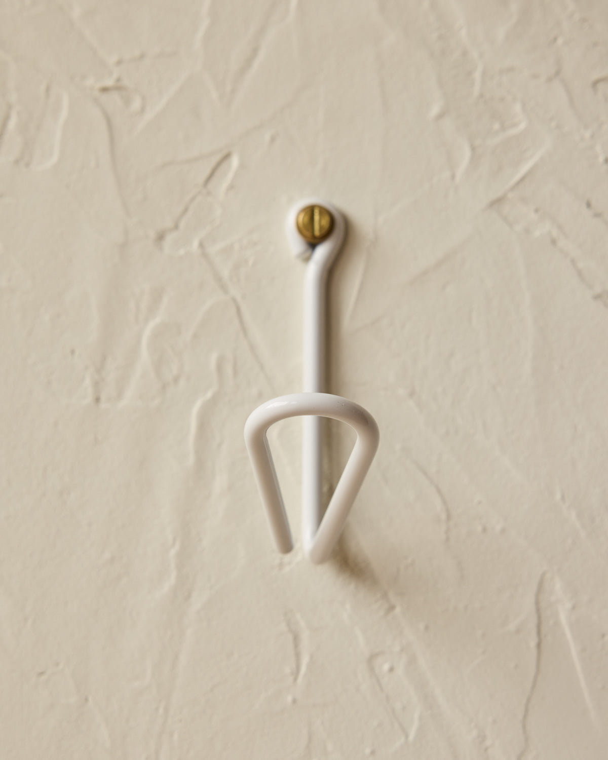 Wendel Wire Hook - White