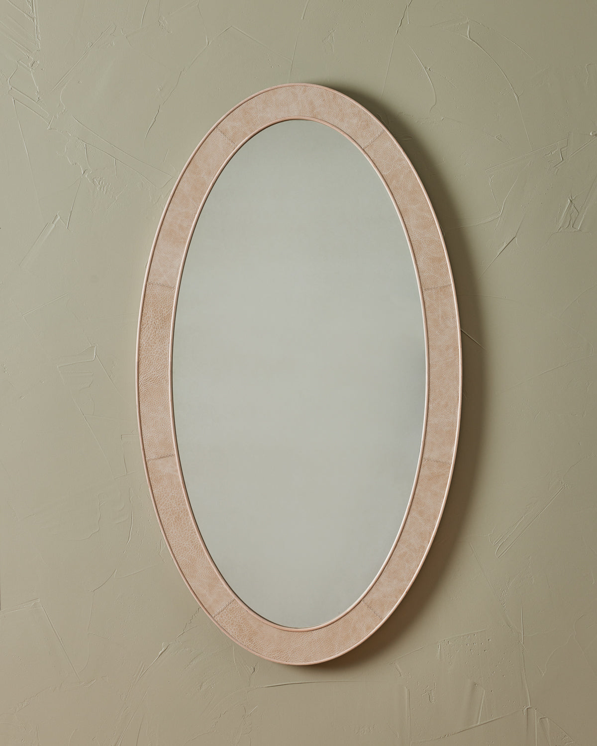 Norse Oval Mirror - Au Lait