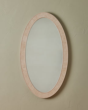 Norse Oval Mirror - Au Lait