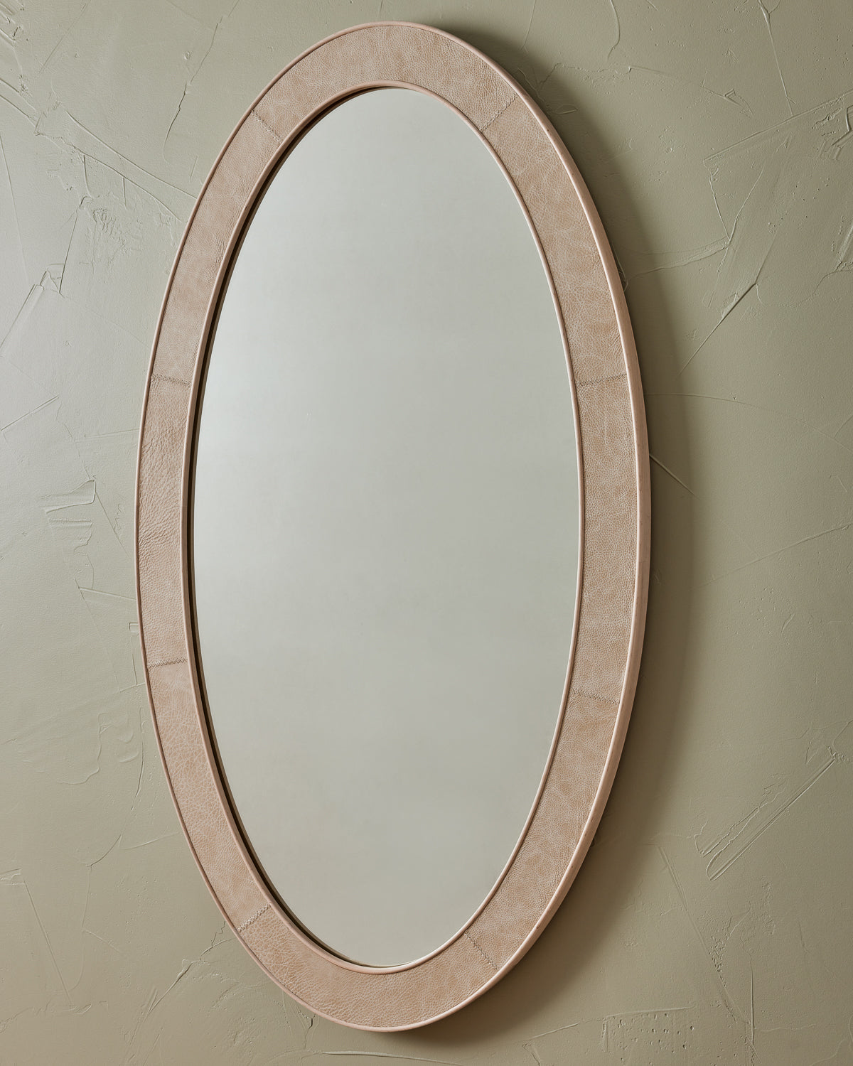 Norse Oval Mirror - Au Lait