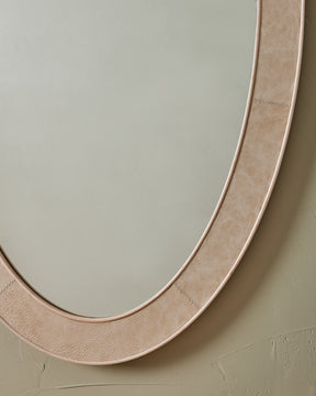 Norse Oval Mirror - Au Lait