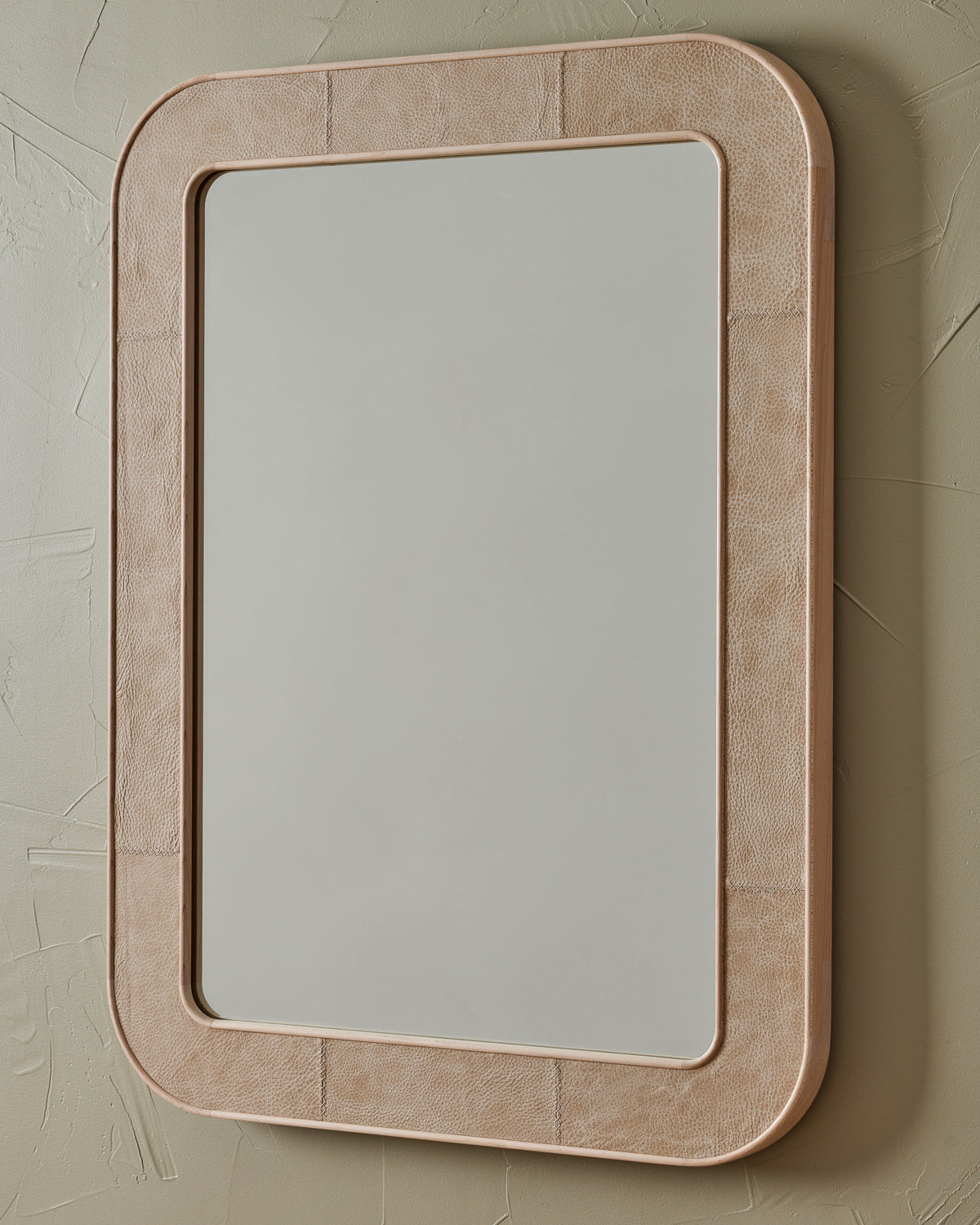 Norse Rectangle Mirror - Au Lait