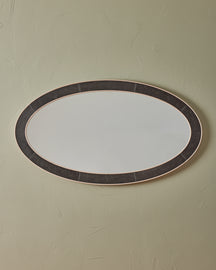 Norse Oval Mirror - Cinder