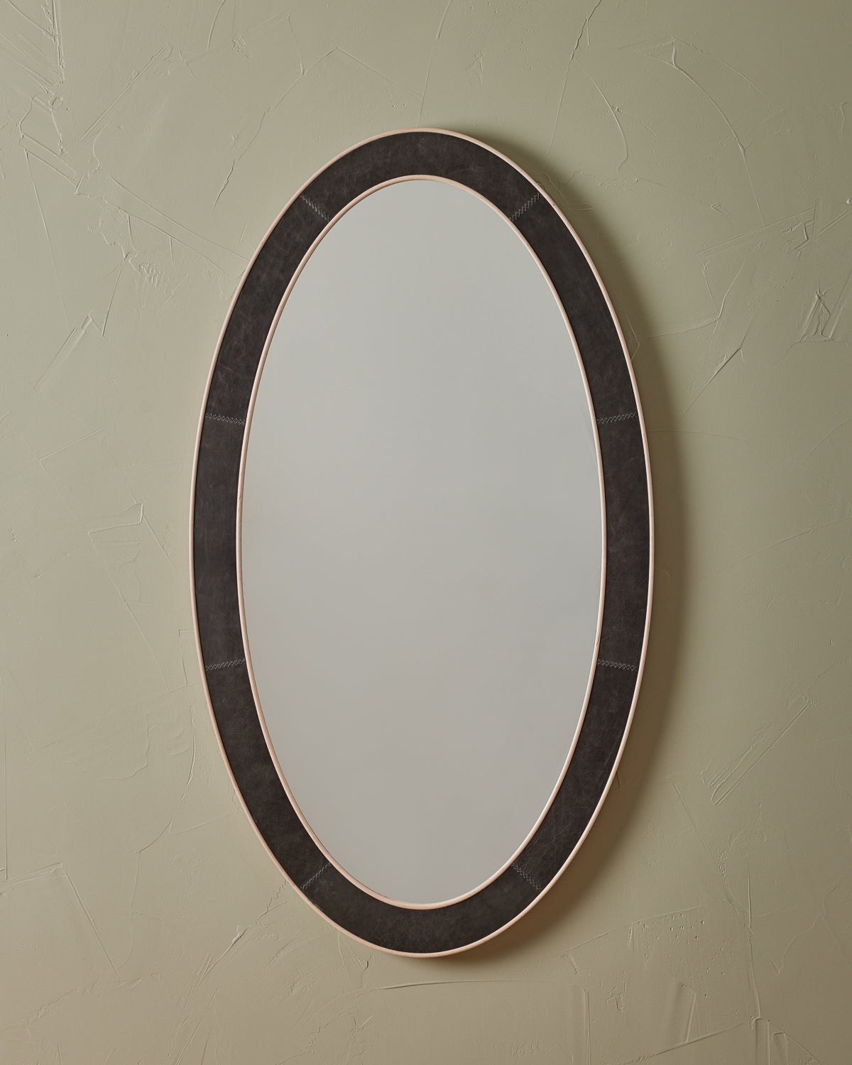 Norse Oval Mirror - Cinder