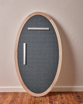 Norse Oval Mirror - Cinder