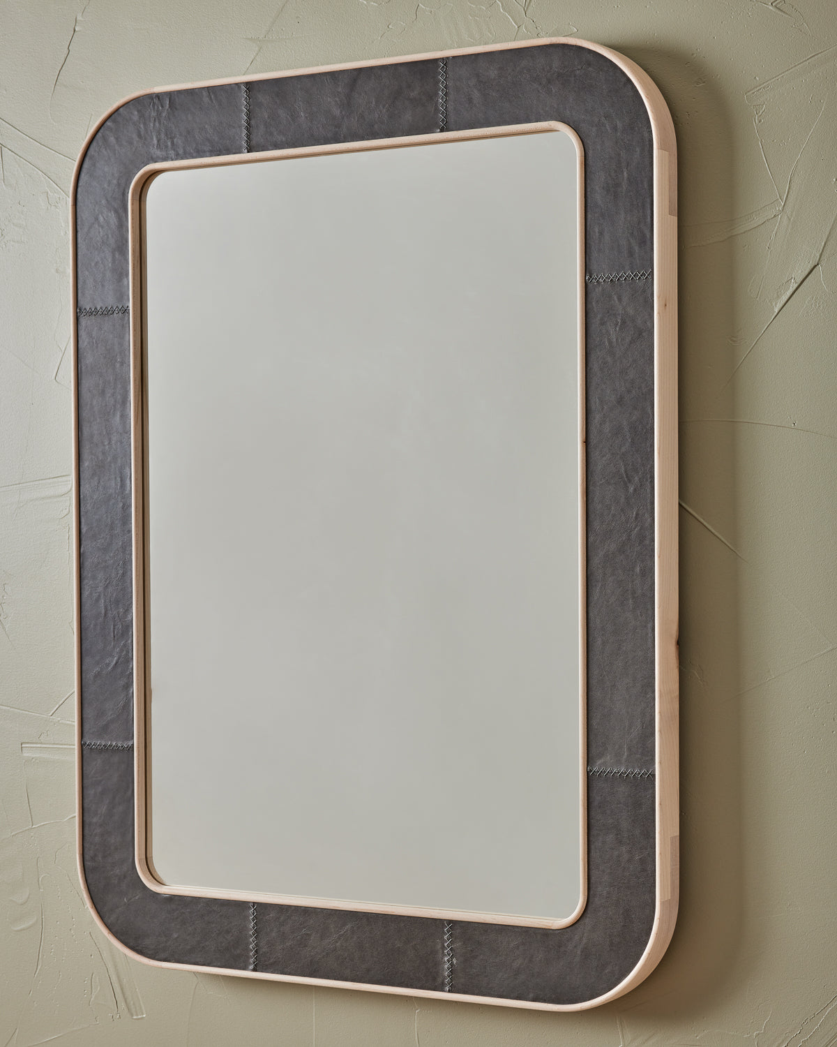 Norse Rectangle Mirror - Cinder