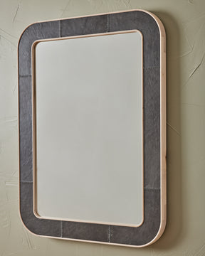 Norse Rectangle Mirror - Cinder