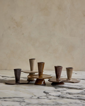 Nesting Ceramic Candle Holders - Multi Quintet