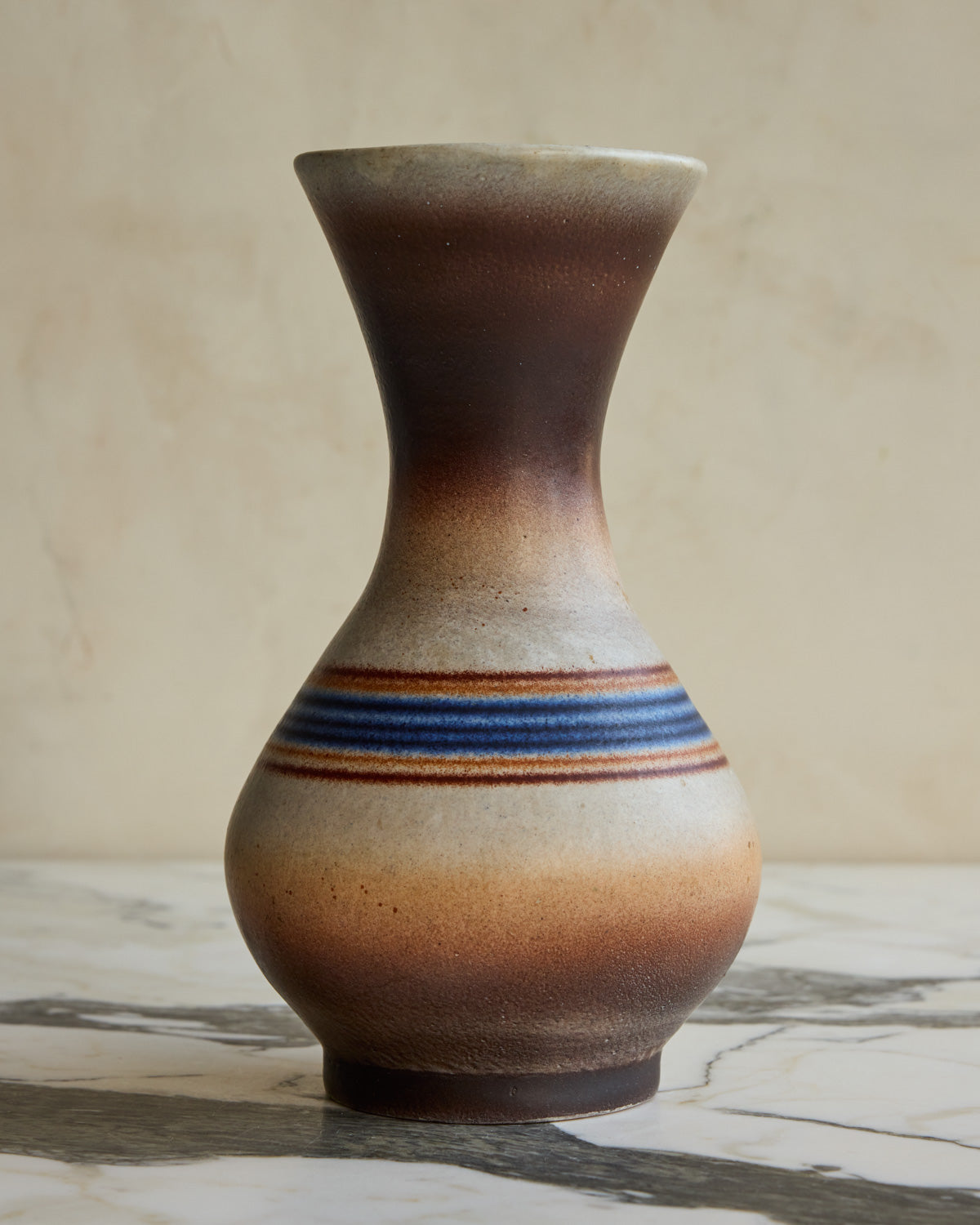 Brown Vase with Ombre