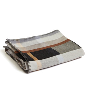 Chipperfield Lambswool Block Throw - Small