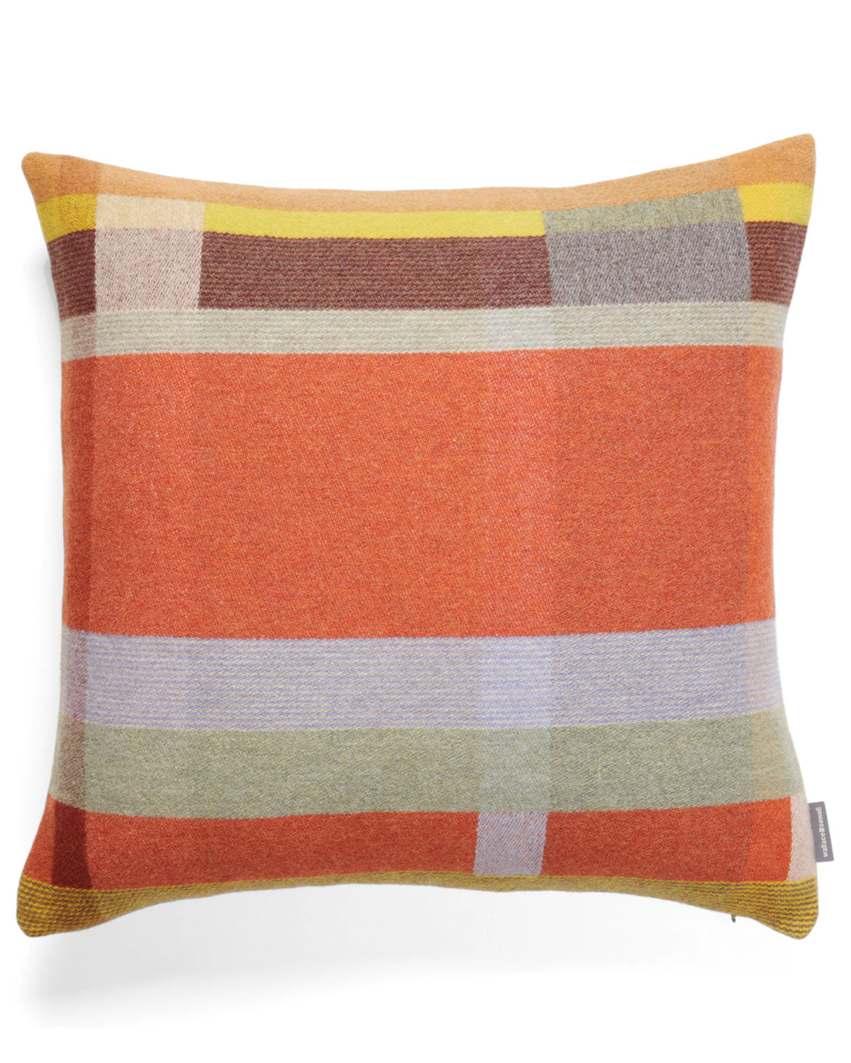 Cecil Lambswool Block Pillow