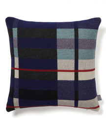 Indigo Lambswool Stölzl Pillow