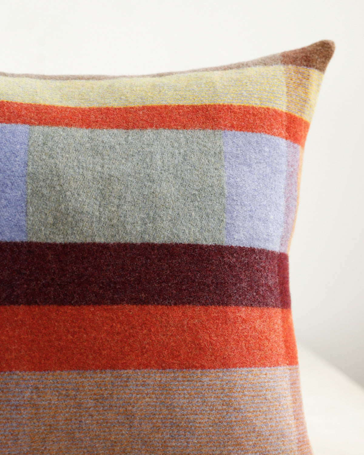 Cecil Lambswool Block Pillow