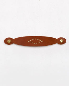 Leather Hardware Pull - Tan