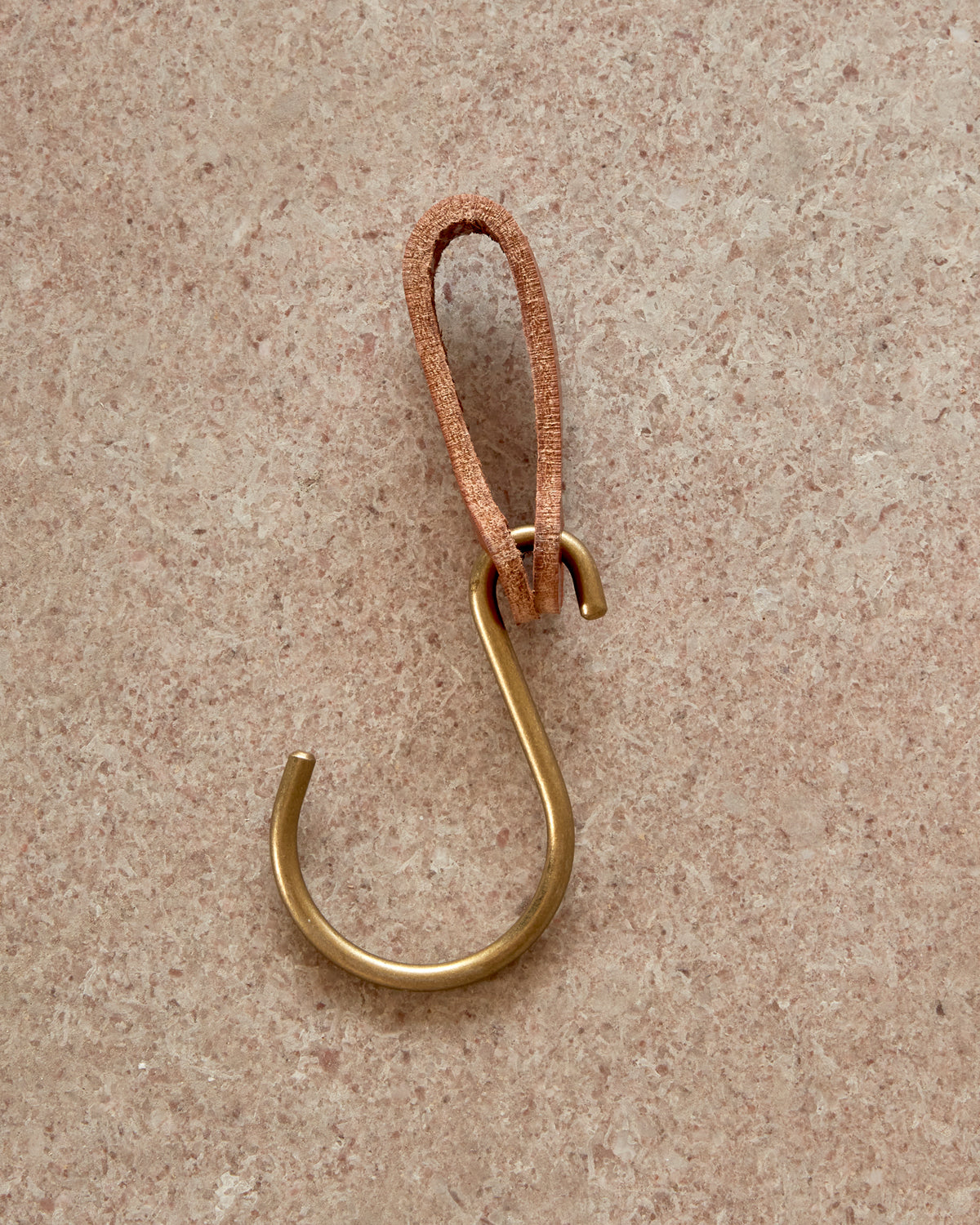 Ludlow Leather Hooks - Tan