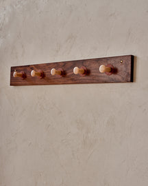 Peggy Coat Rack - Walnut